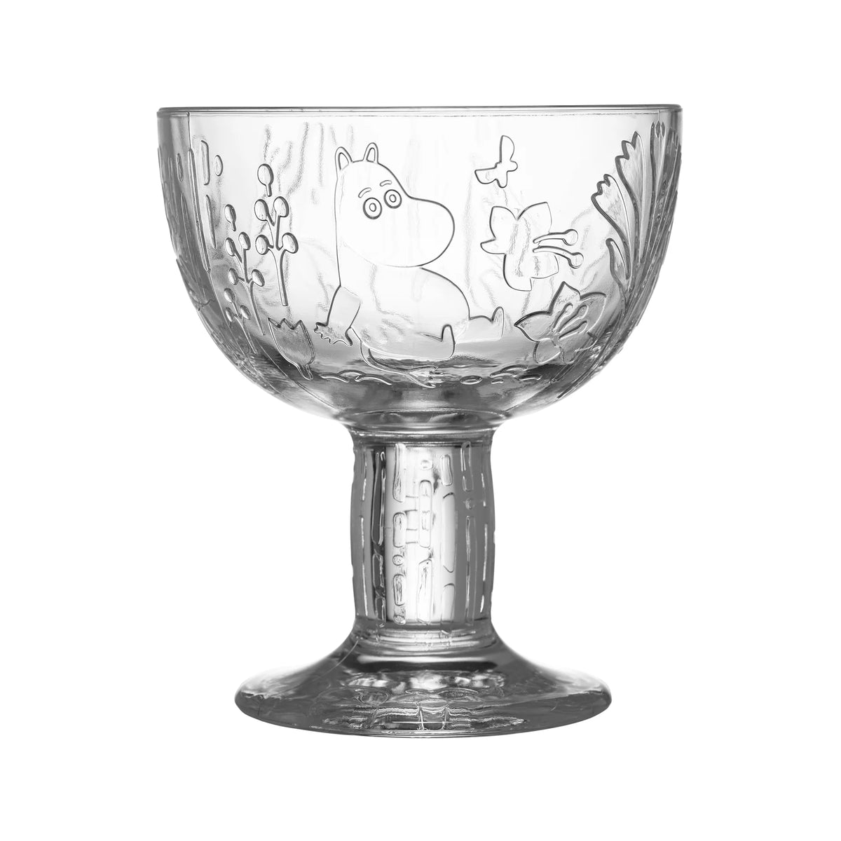 Szklany Pucharek 140mm Mystical Forest (przezroczysty) Moomin Arabia