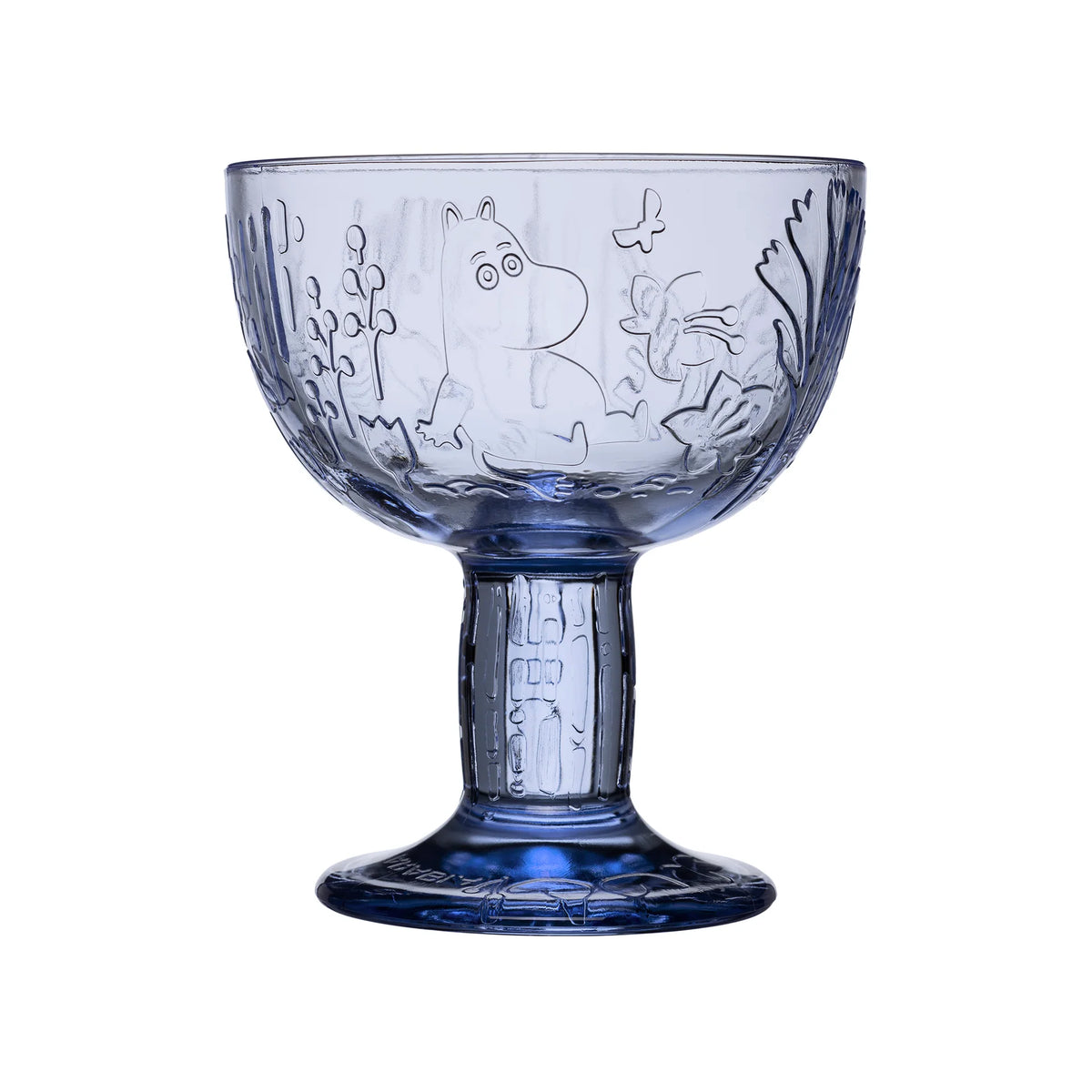 Szklany Pucharek 140mm Mystical Forest (niebieski) Moomin Arabia