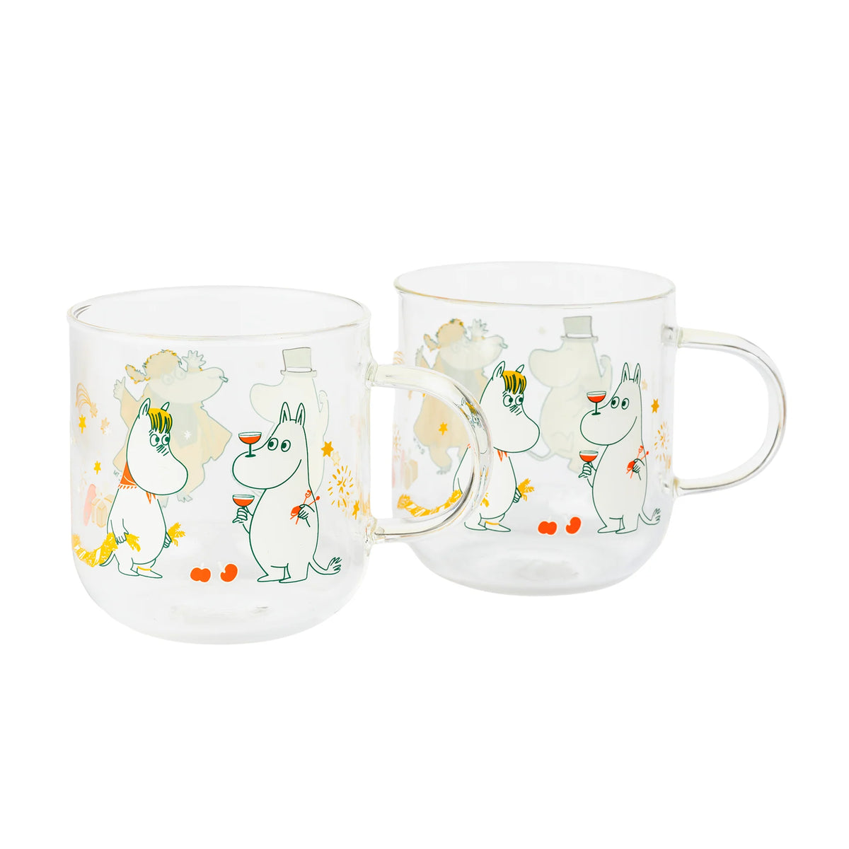 Szklanki 2 szt. 300ml Muminki Gift Of Love Moomin Arabia