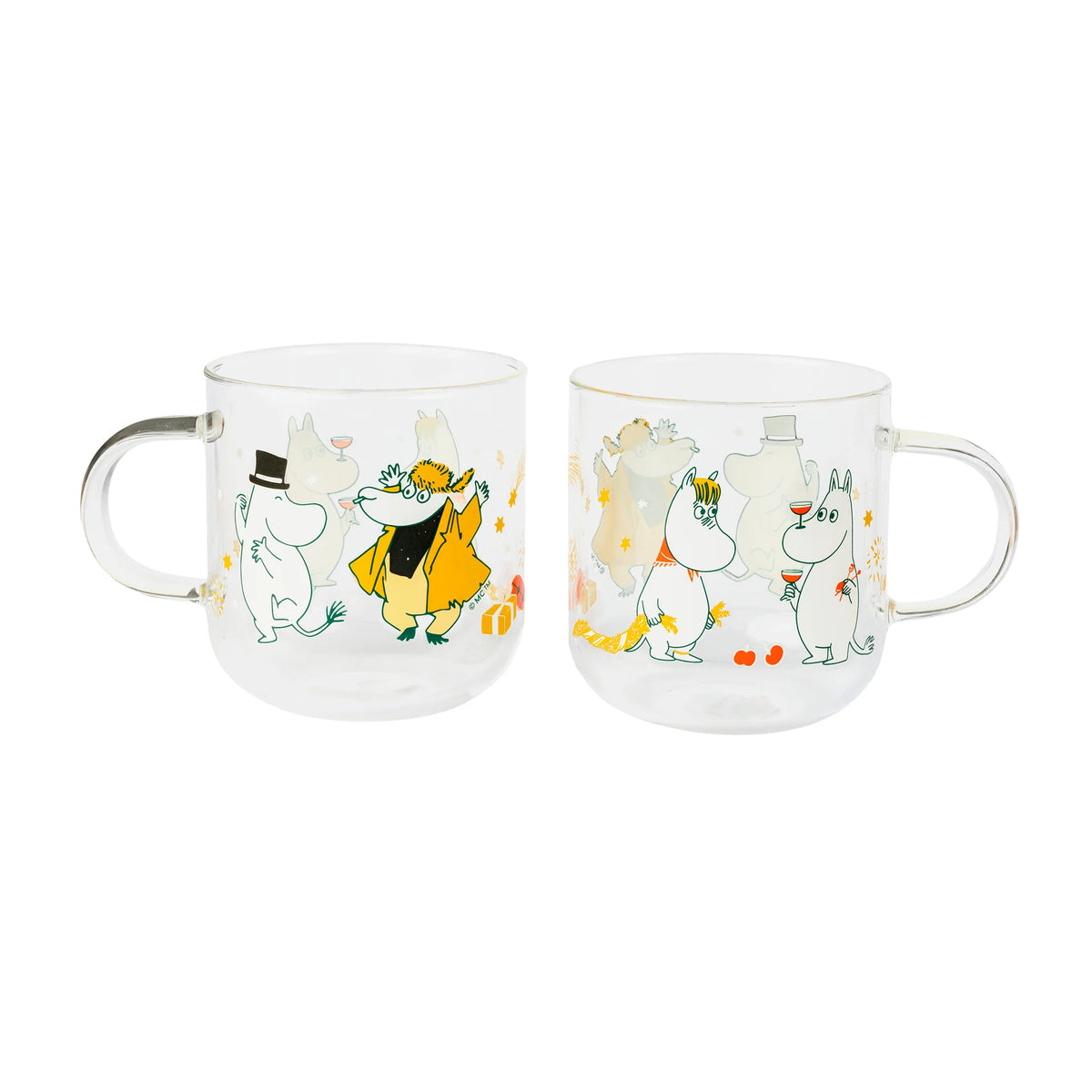 Szklanki 2 szt. 300ml Muminki Gift Of Love Moomin Arabia