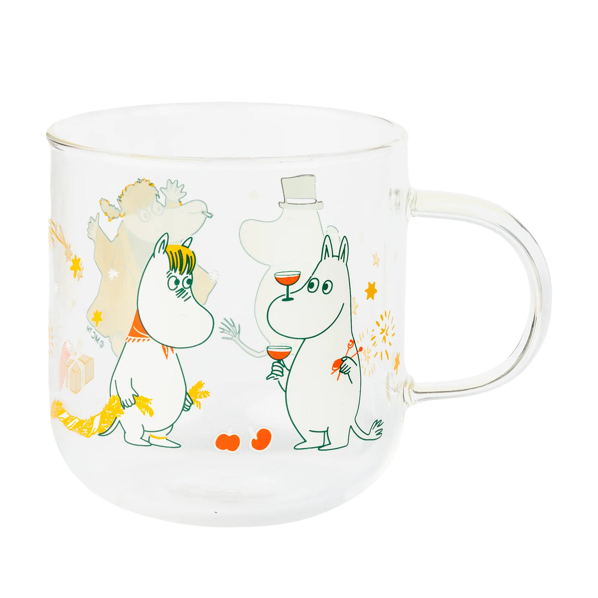 Szklanki 2 szt. 300ml Muminki Gift Of Love Moomin Arabia