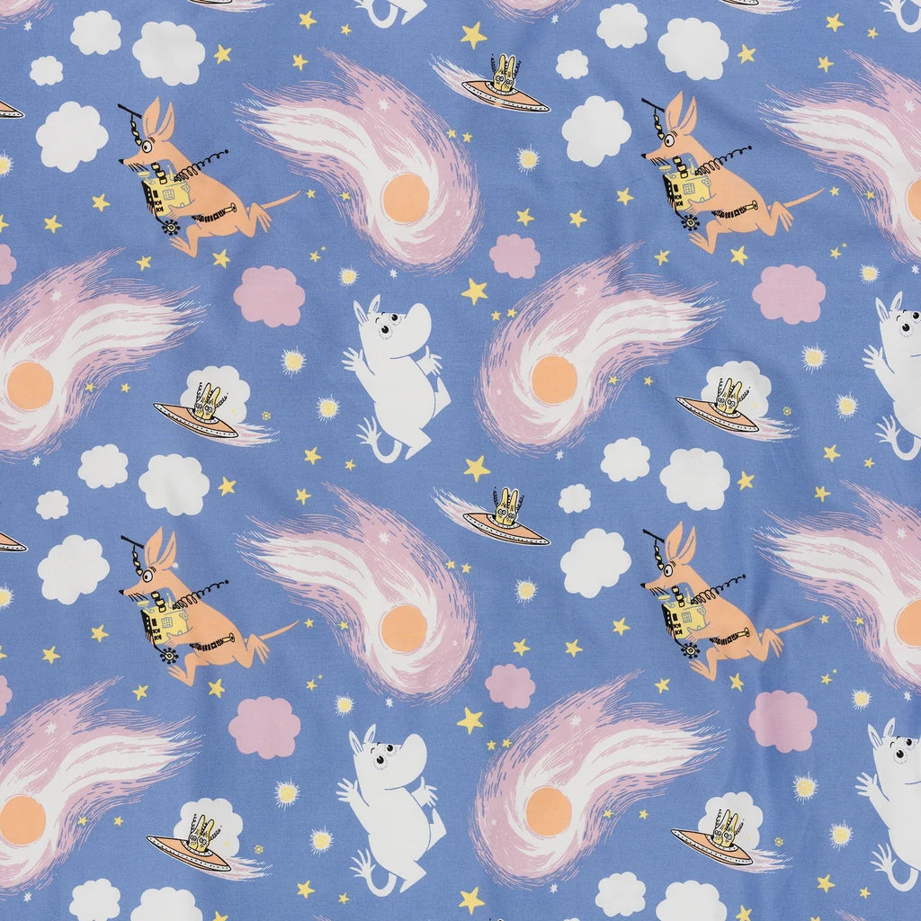 Pościel 150x210/50x60cm Muminki Space Adventure Moomin Arabia