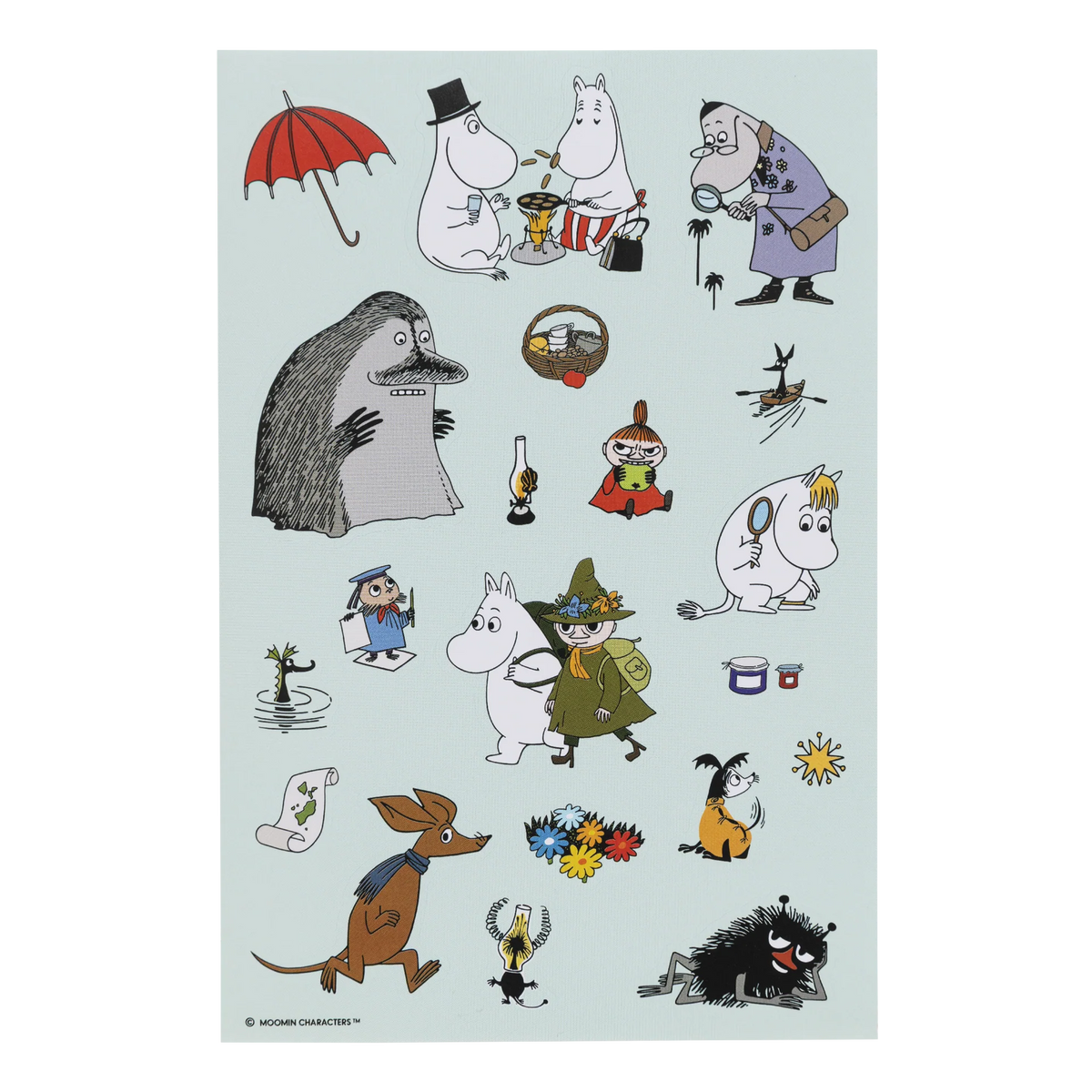 Zestaw naklejek Muminki Moomin Arabia vol. 2
