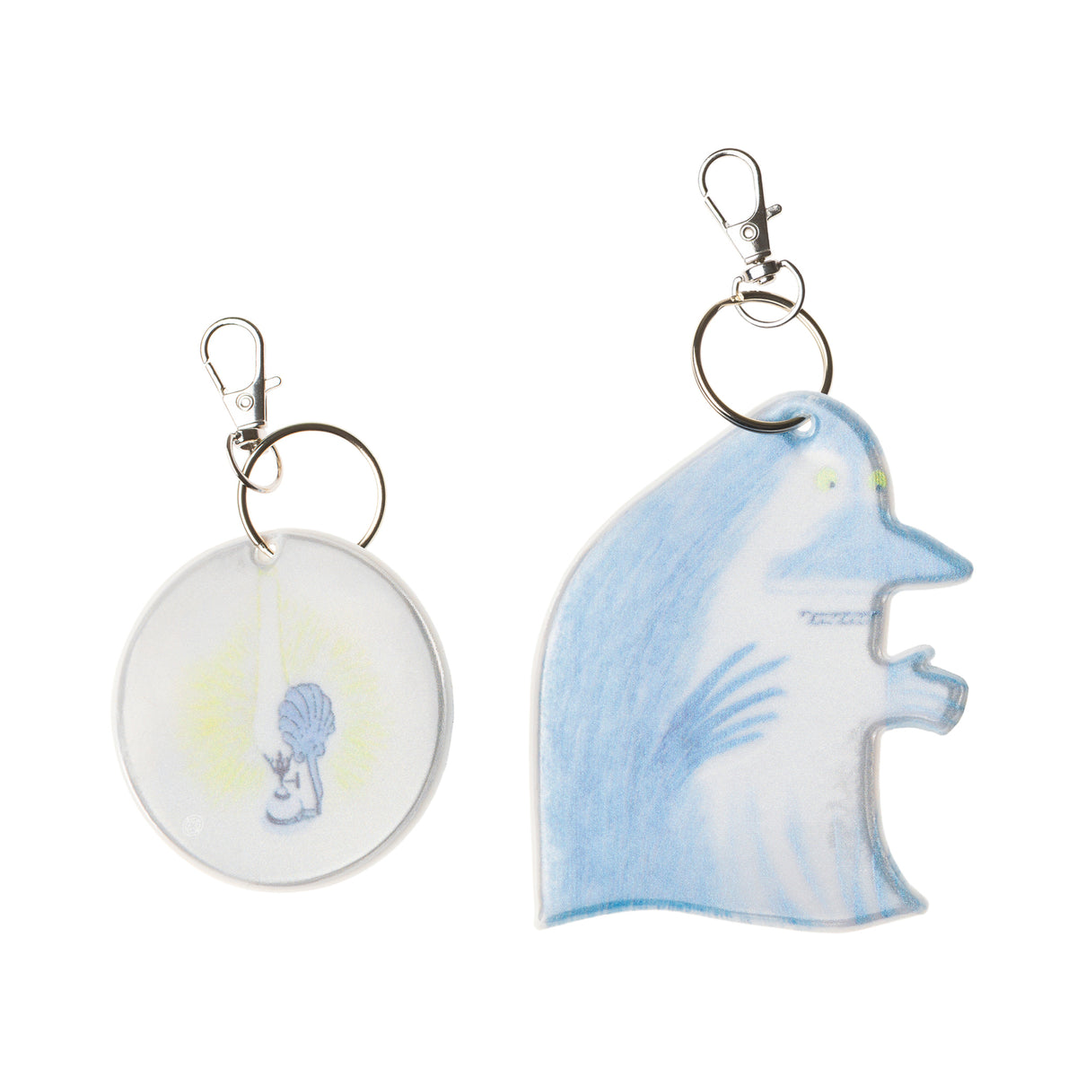 2szt. breloczki odblaskowe Winternight Glow - Moomin Arabia