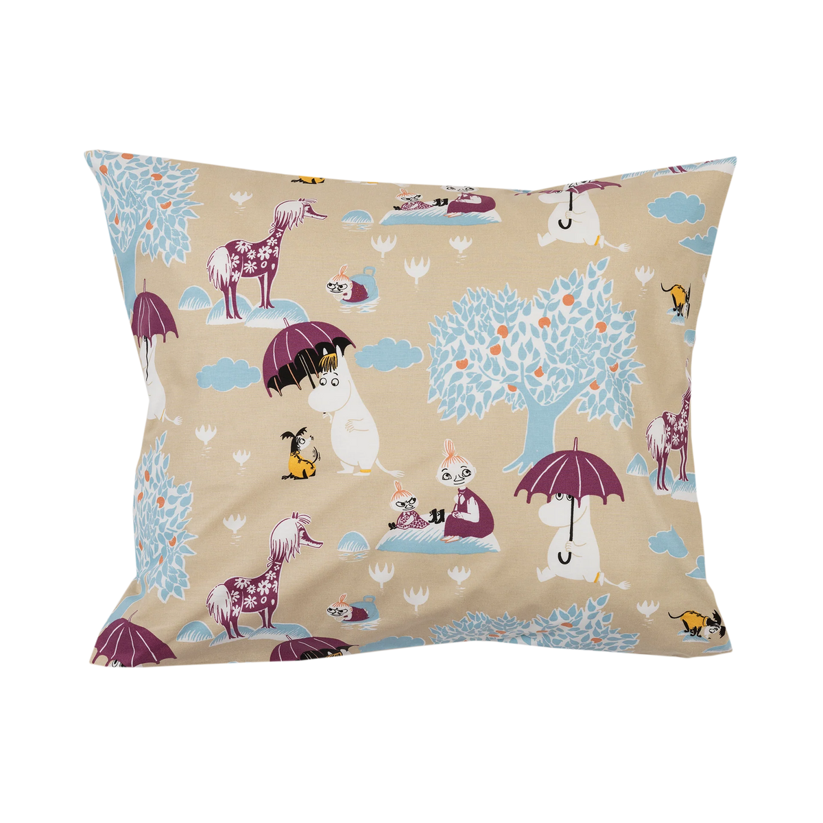 Poszewka na poduszkę Under The Umbrella 60x63cm Moomin Arabia