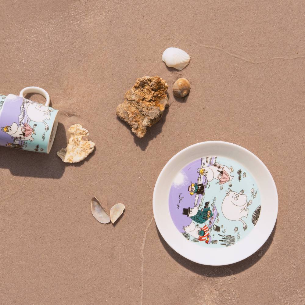 Talerz 19cm Lato 2025 Beach Day Moomin Arabia