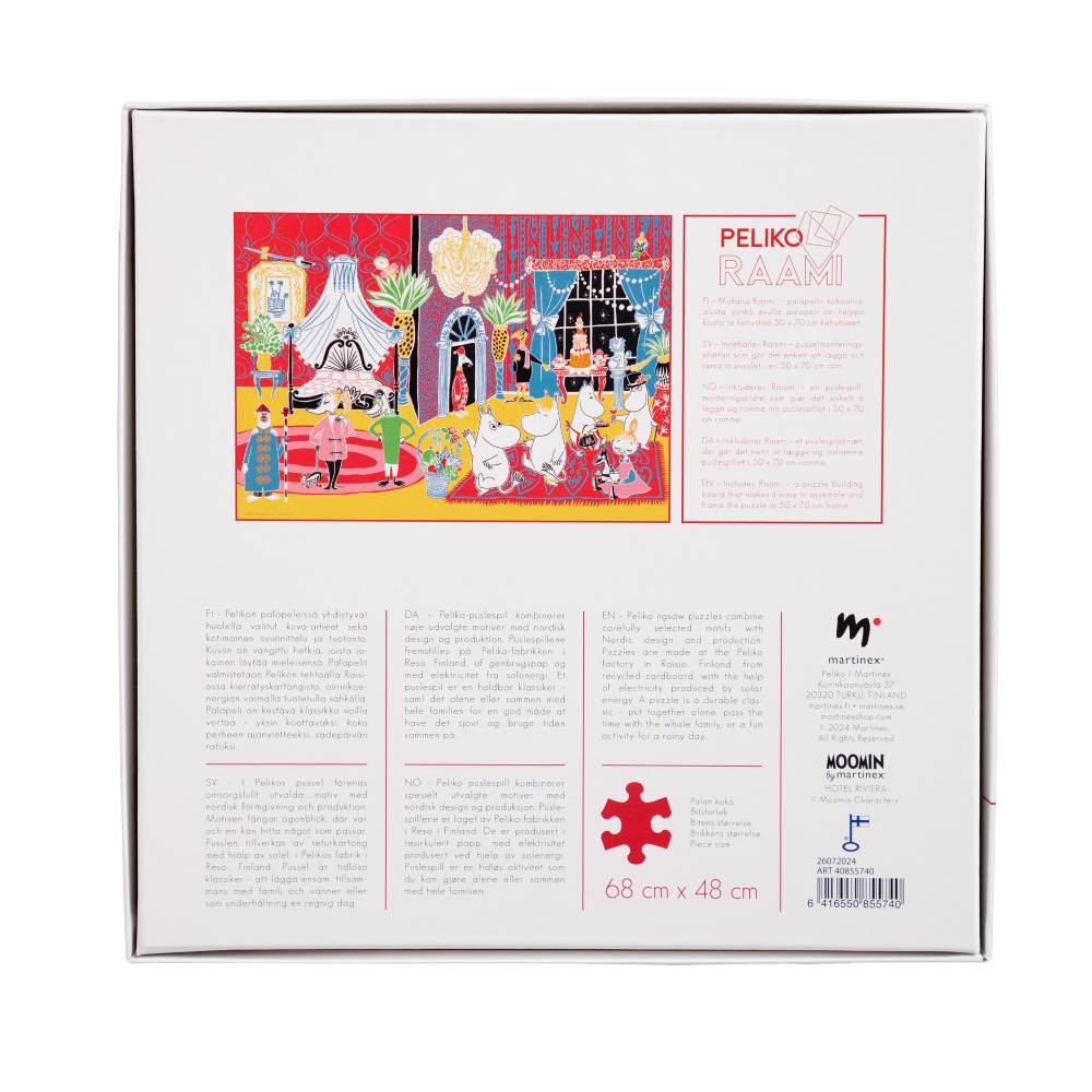 Puzzle Muminki Hotel Riwiera 1000el. Martinex