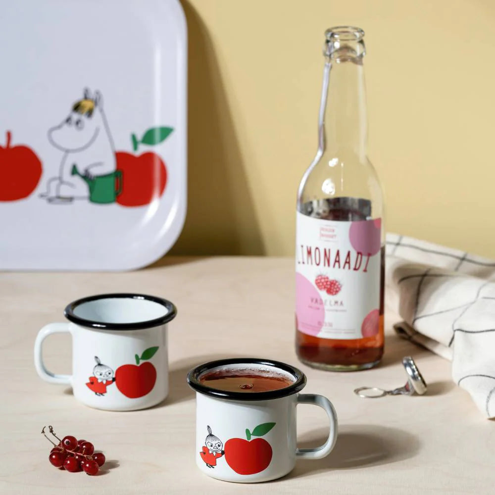 Kubek emaliowany 150ml Mała Mi Jabłka Muurla