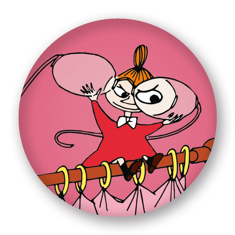 Magnes na lodówkę 56mm Mała Mi okulary Putinki