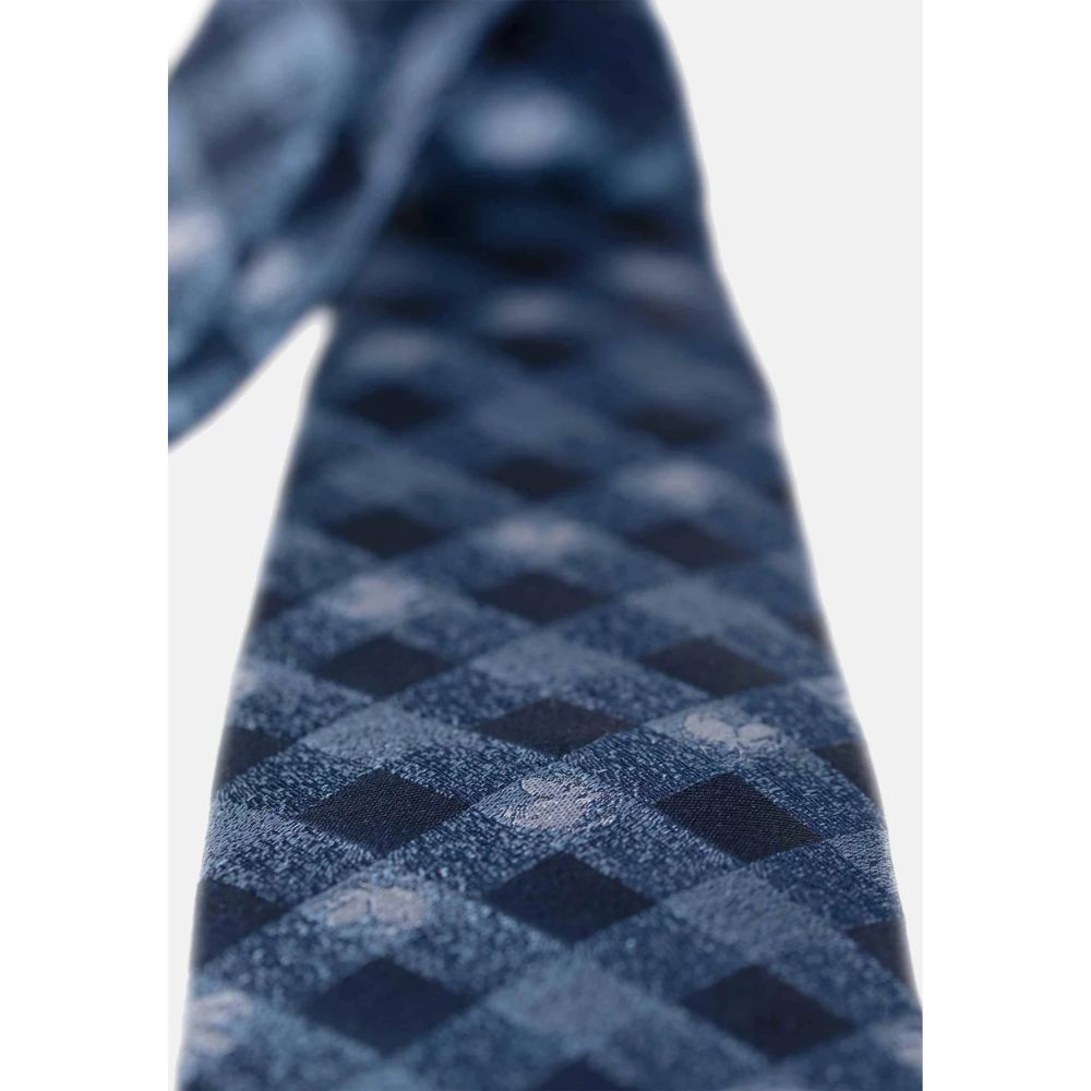 Jedwabny krawat (granatowy) Muminek Lasessor