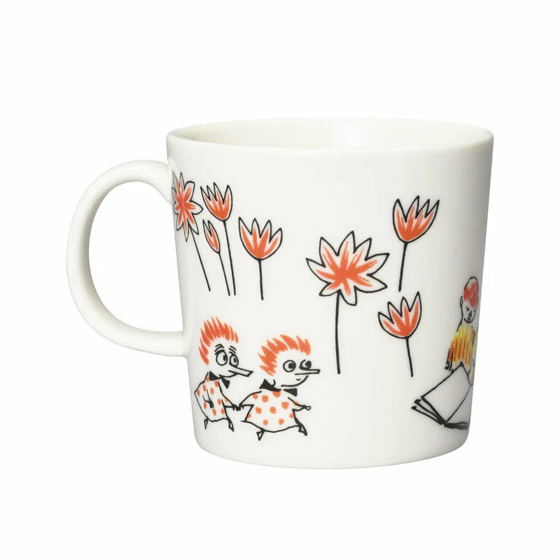 Zestaw 2 szt. kubków porcelanowych 300ml ABC Muminek i Włóczykij - Moomin Arabia