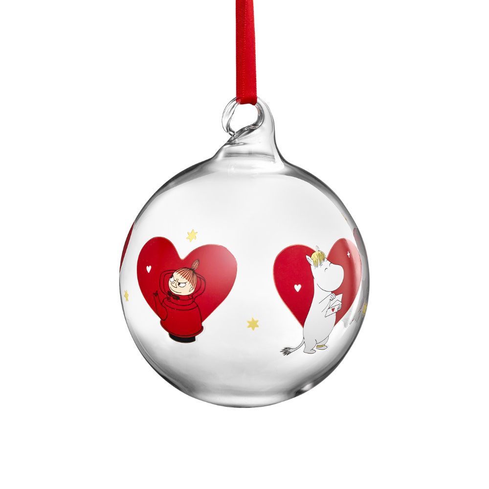 Bombka Muminki Heart 9 cm Muurla