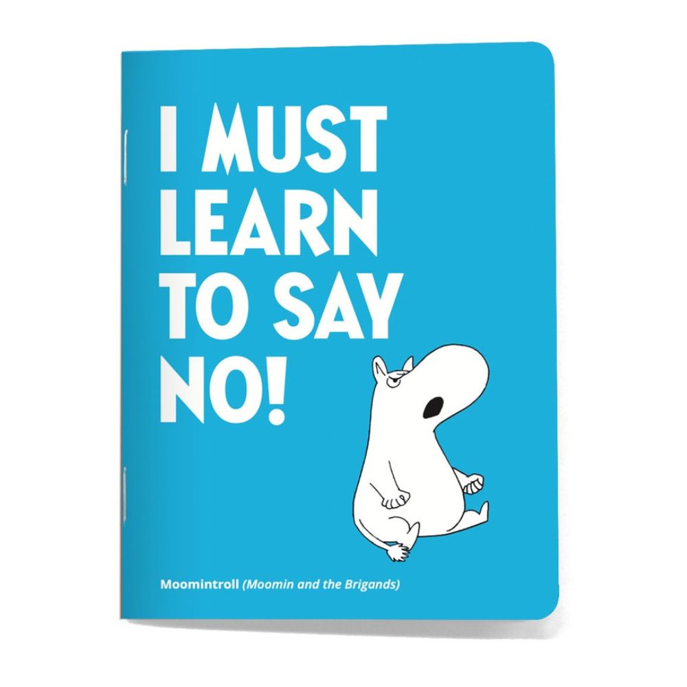 Mały notatnik notes 48 stron I must learn to say no Putinki