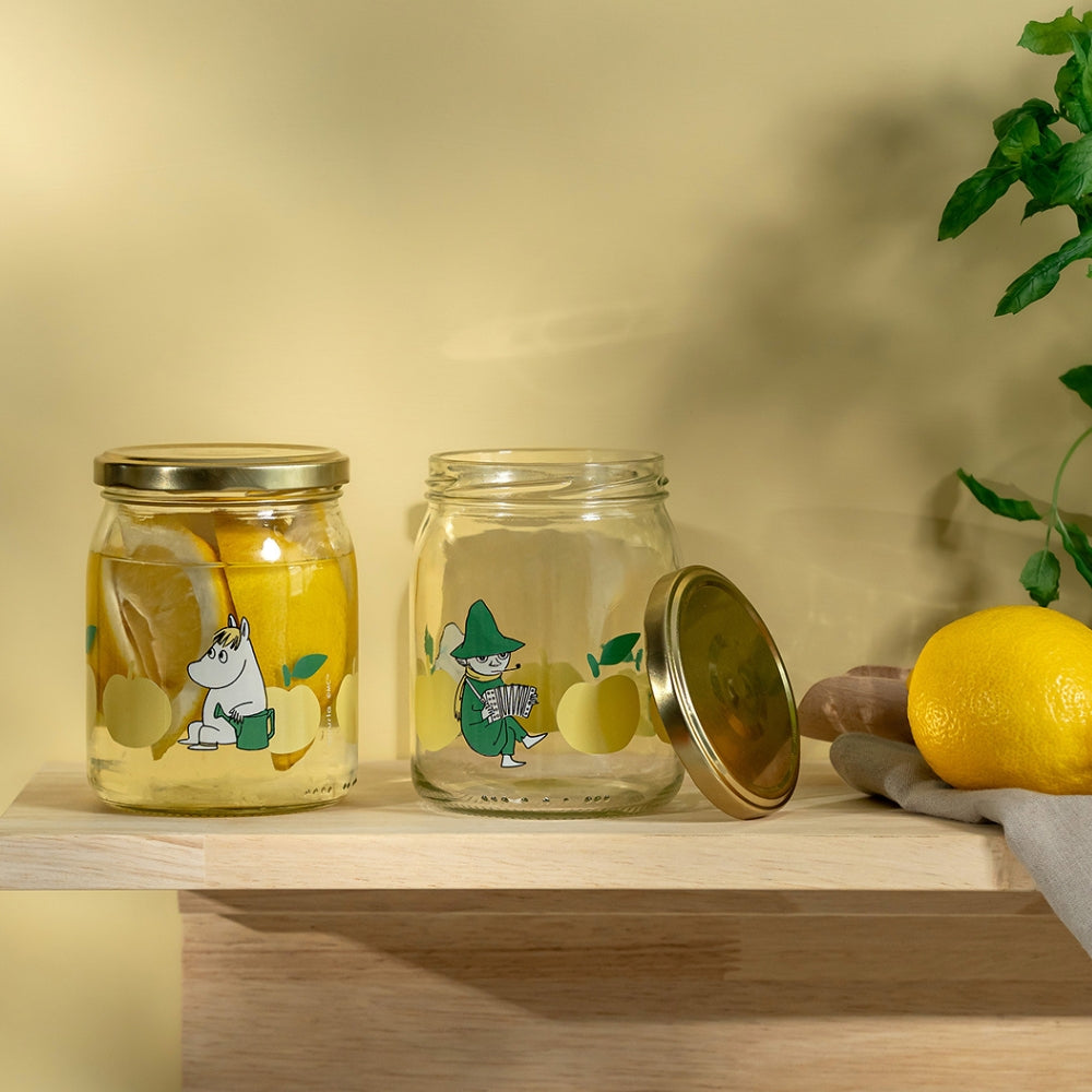 Słoik szklany Muminki - Joyful apples 0,5l Muurla