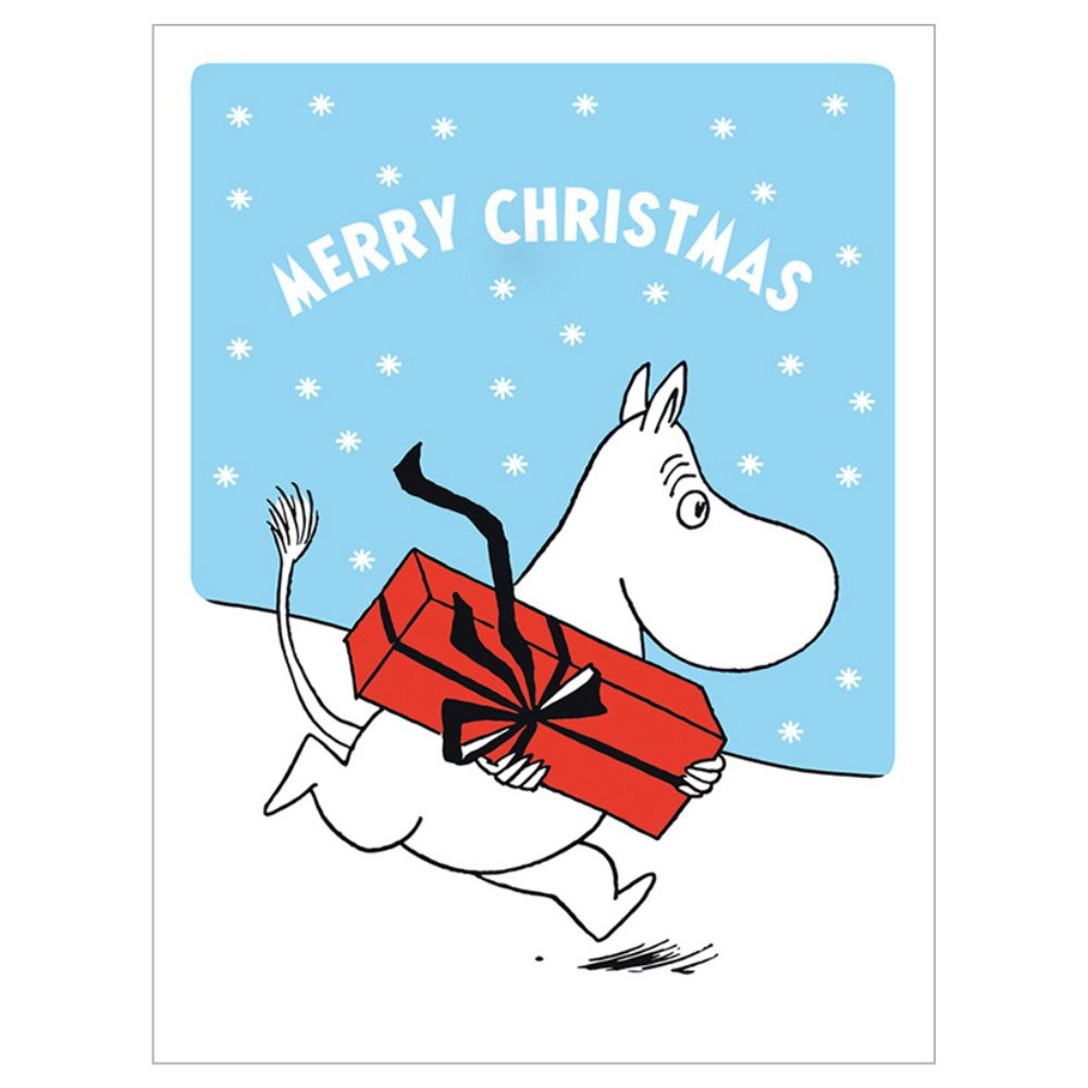 Kartka okazjonalna Muminek Merry Christmas Putinki