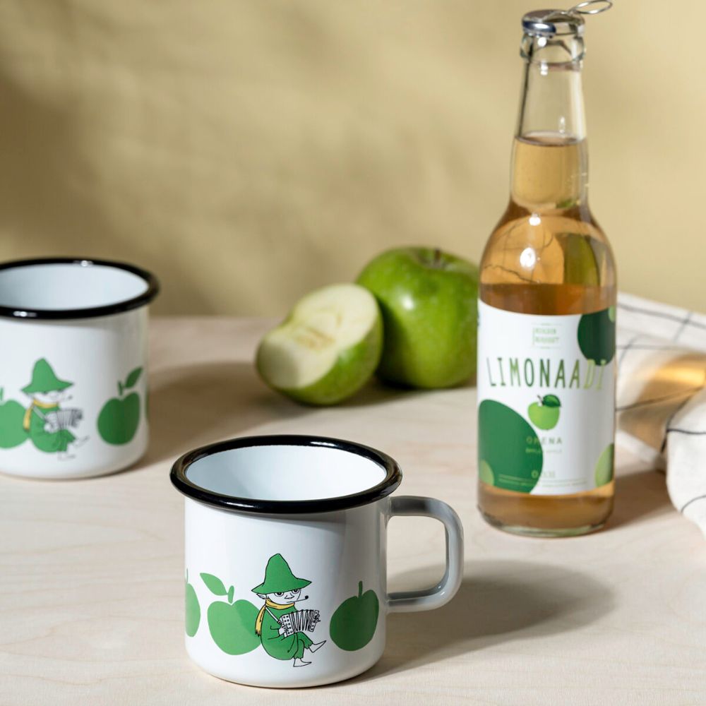 Kubek emaliowany 370ml Włóczykij Jabłka Muurla