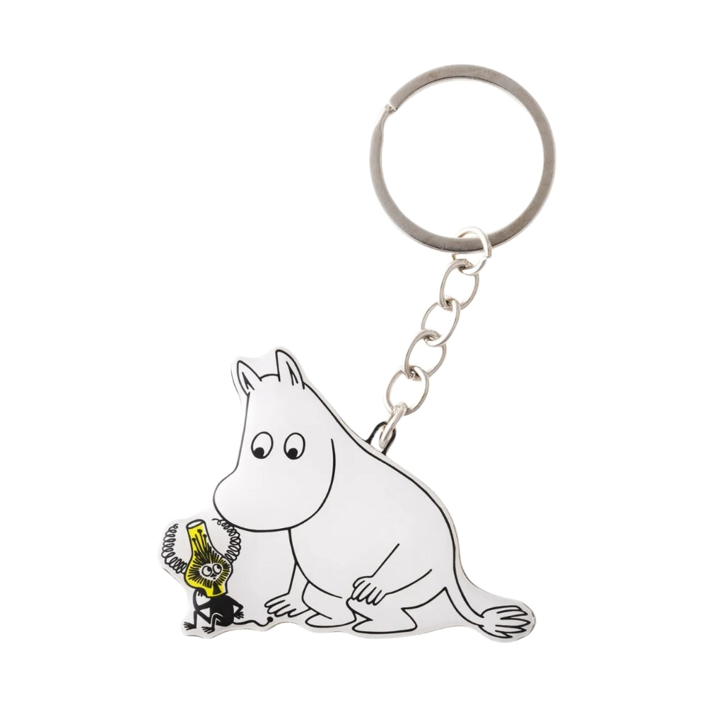 Zestaw 2 el. kubek porcelanowy 300ml i brelok Muminek - Moomin Arabia