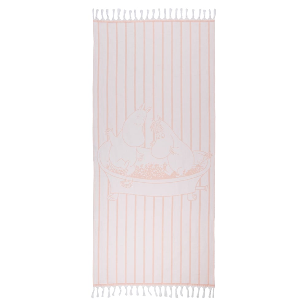 Ręcznik Muminki Hammam Różowy 80x150 cm Arabia Finland