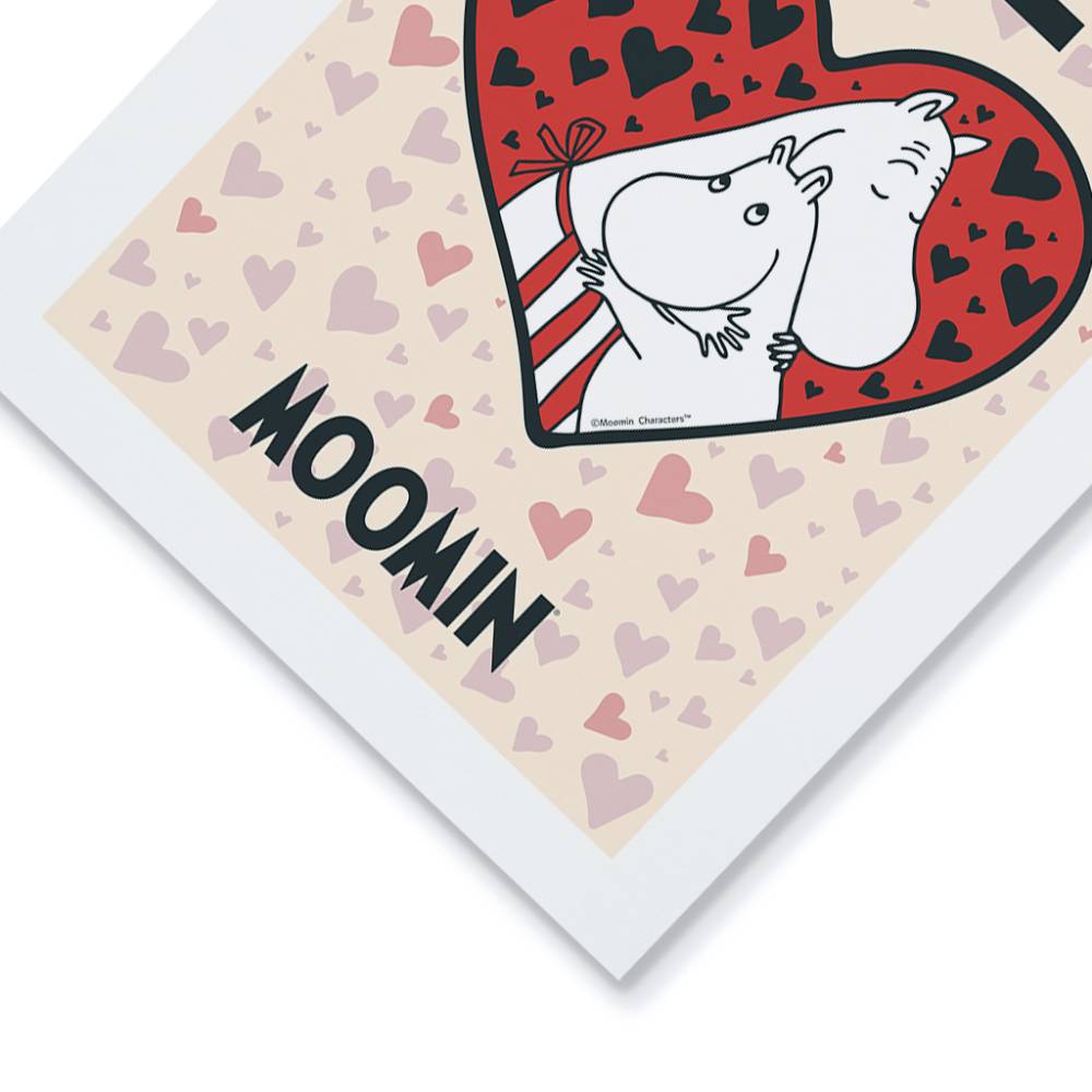 Plakat A4 Muminek i Mama Muminka- The Official Moomin Shop