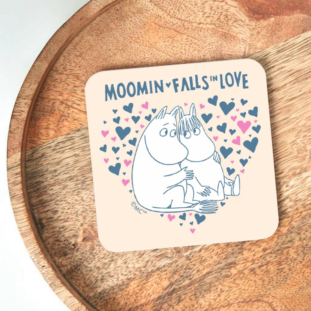 Drewniana podkładka Muminek i Migotka - The Official Moomin Shop