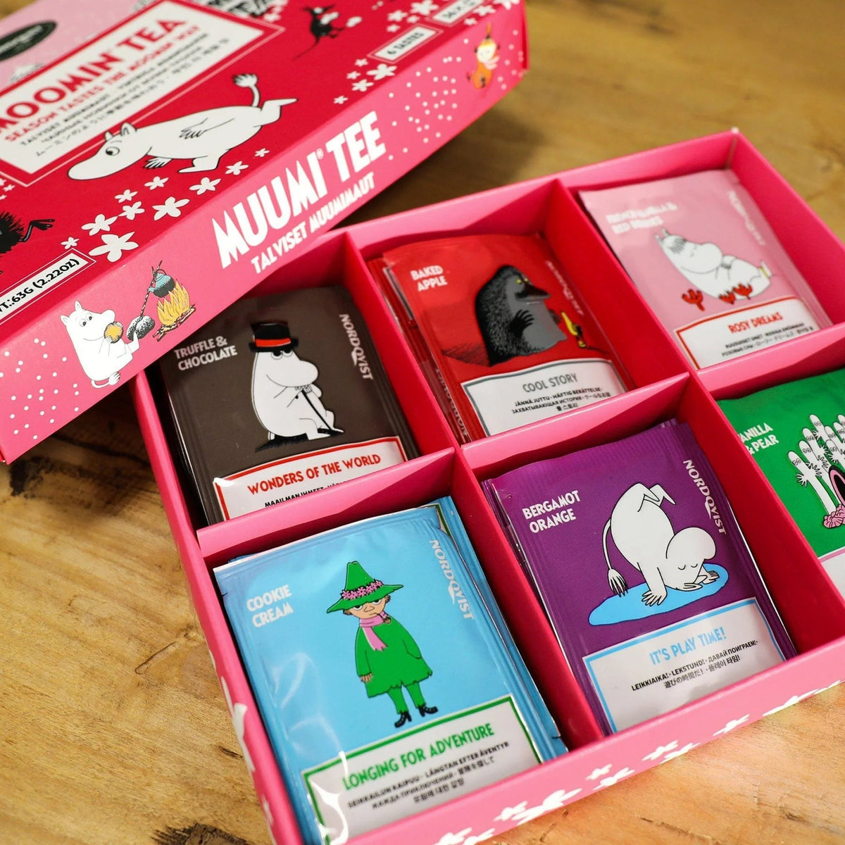 Herbata w torebkach Moomin Seasons Tastes - Nordqvist