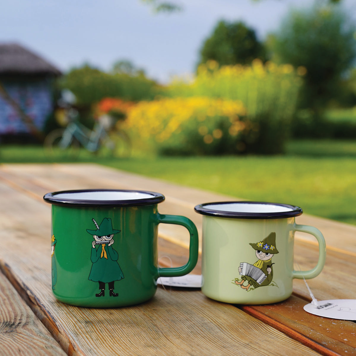 Zestaw 2-el. kubek emaliowany 250ml + 370ml Włóczykij Muurla