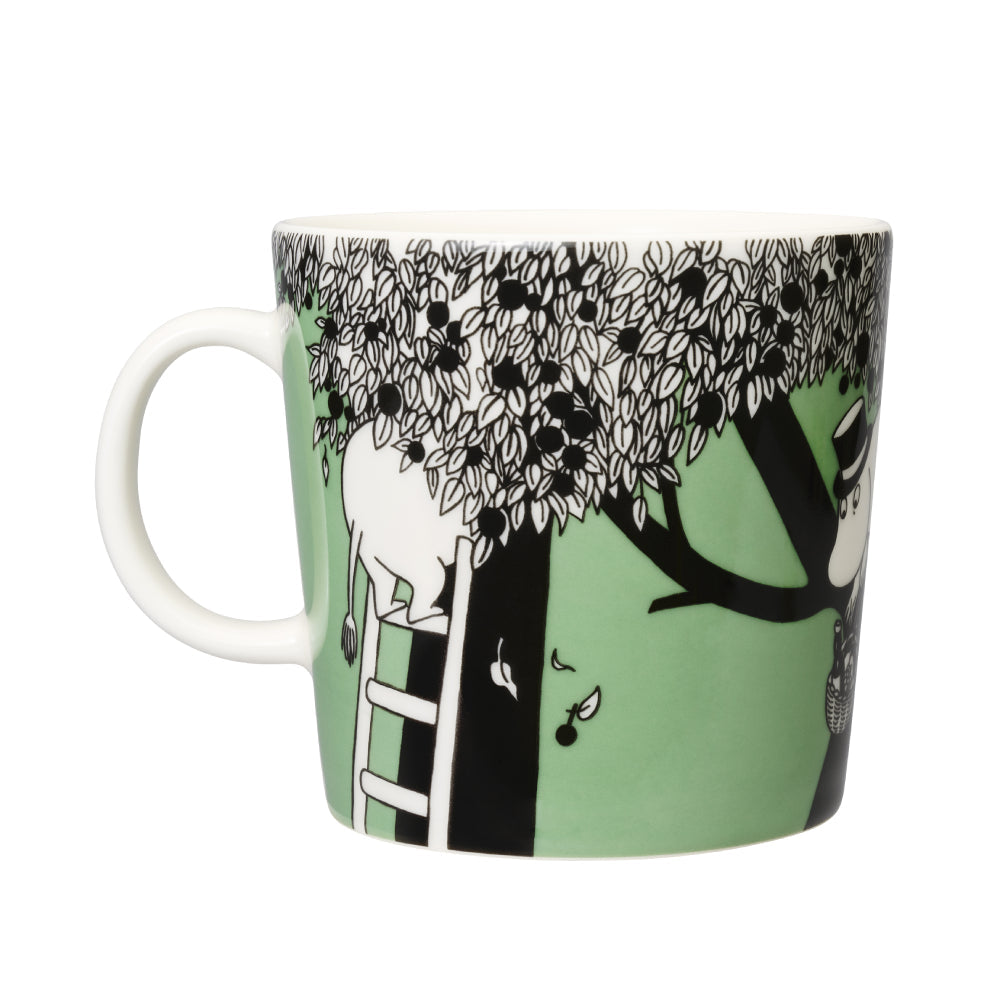 Kubek porcelanowy 400ml Tata Muminka (zielony) Moomin Arabia