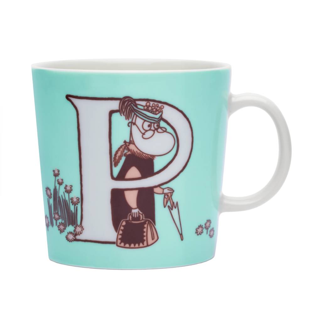 Kubek porcelanowy 400ml Muminki ABC &quot;P&quot; Moomin Arabia