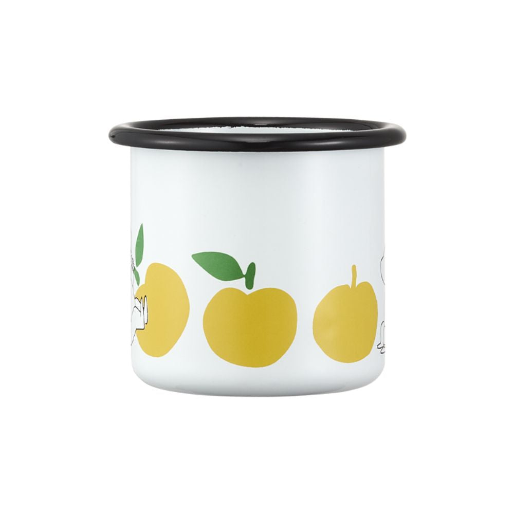 Kubek emaliowany 250ml Migotka Jabłka Muurla
