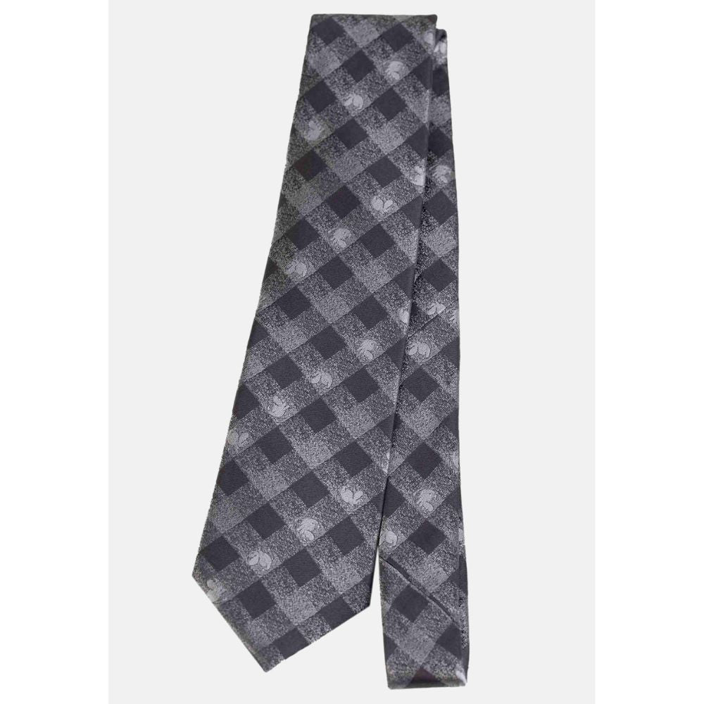 Jedwabny krawat (szary) Muminek Lasessor