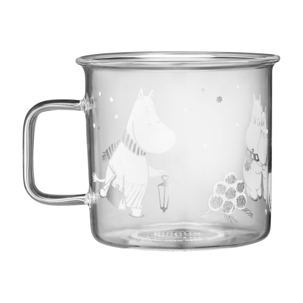 Szklanka 350ml Muminki Let it snow Muurla