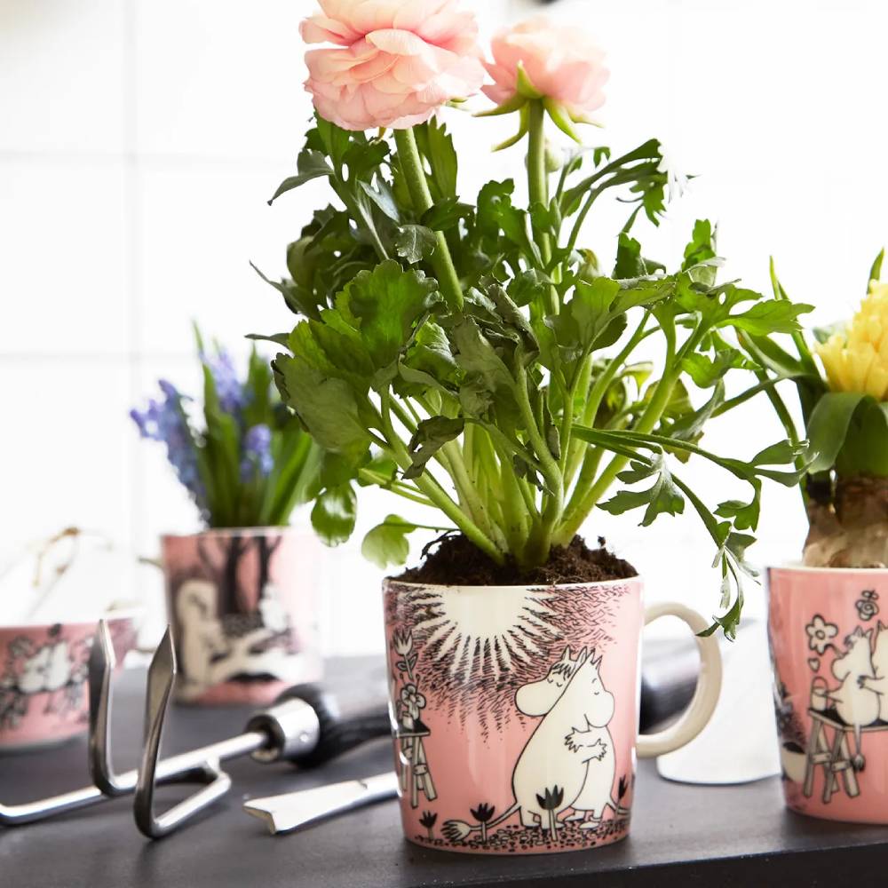 Kubek porcelanowy 300ml Muminki Love (róż) Moomin Arabia