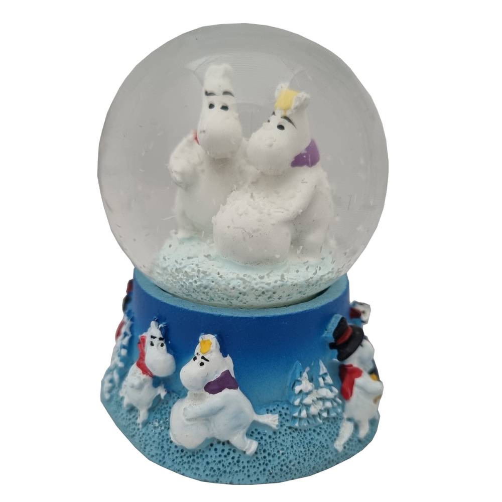 Śnieżna kula świąteczna Muminek i Migotka (4 cm) TMF Trade
