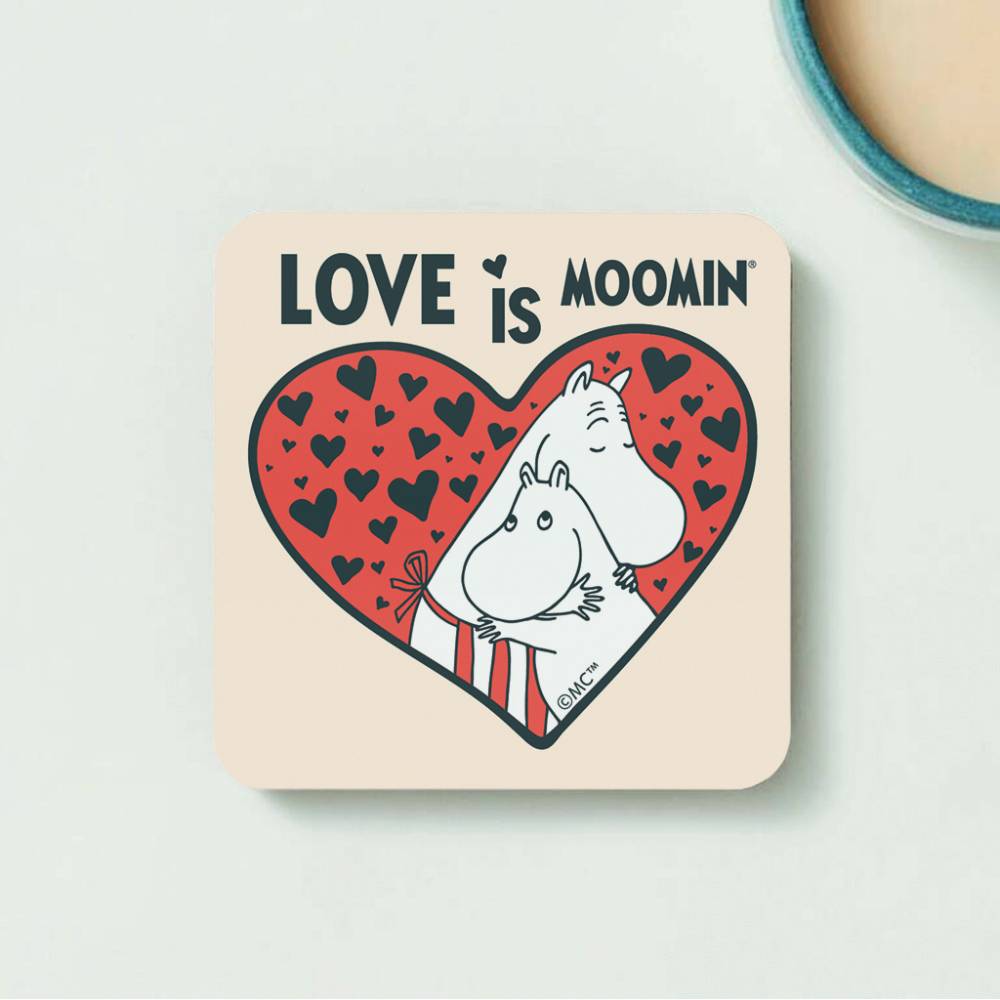 Drewniana podkładka Muminek i Mama Muminka - The Official Moomin Shop