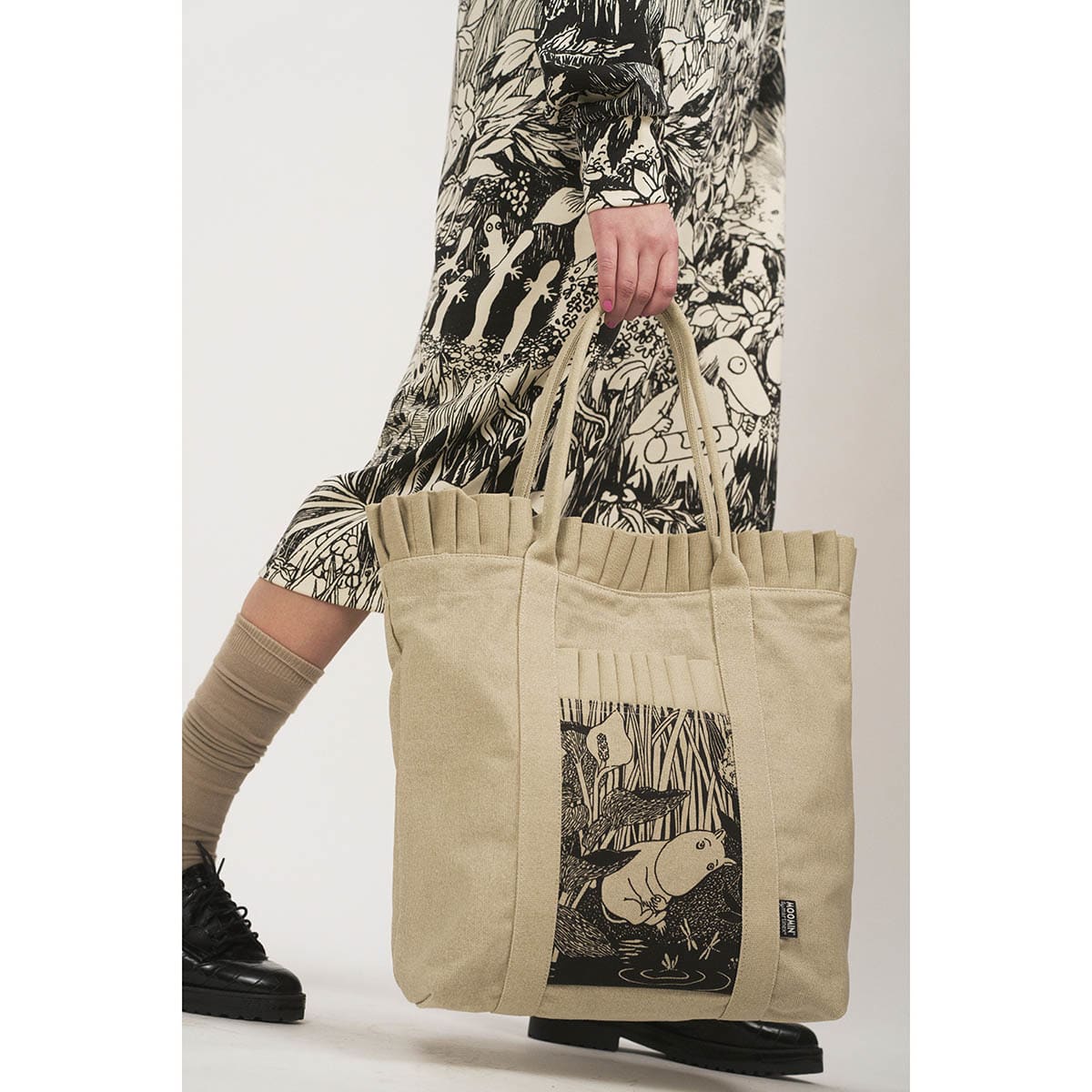 Torba z falbanką Muminki XL Martinex