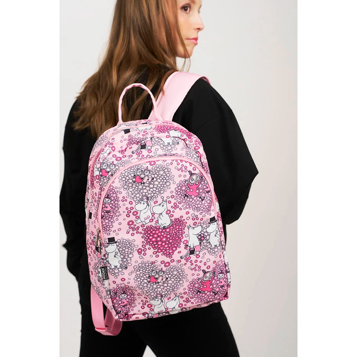 Plecak Przyjaciele Muminków (różowy) - Martinex
