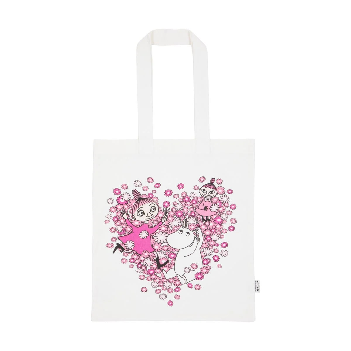 Torba bawełniana Przyjaciele Muminków (różowy) - Martinex