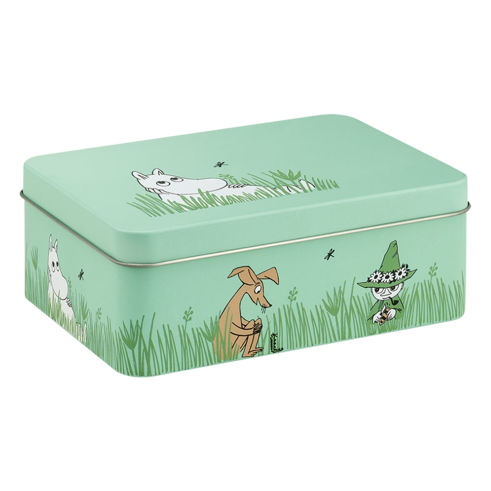 Puszka Muminek, Włóczykij i Ryjek w ogrodzie Muurla