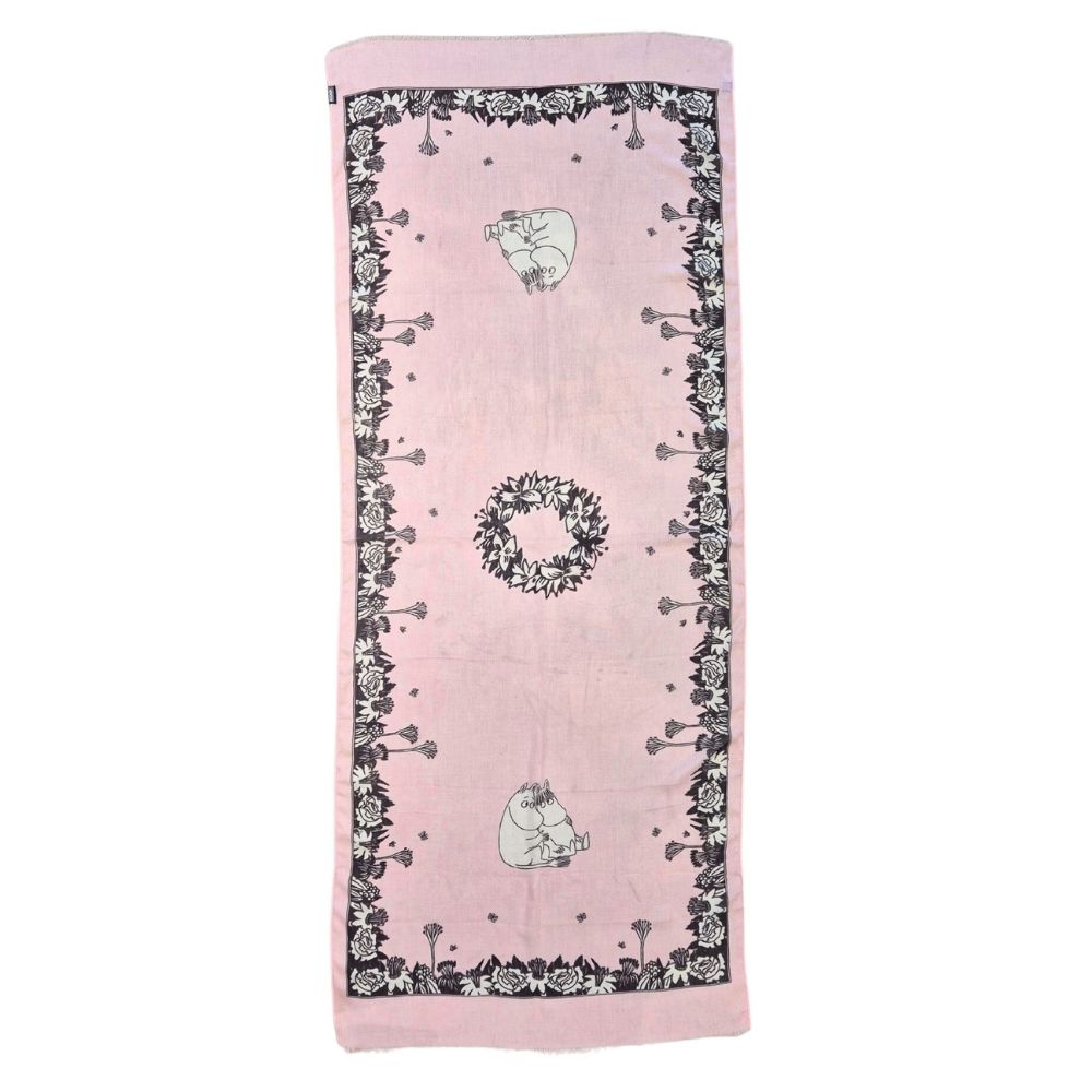 Szal 70x180 cm Przytulone Muminki Lasessor