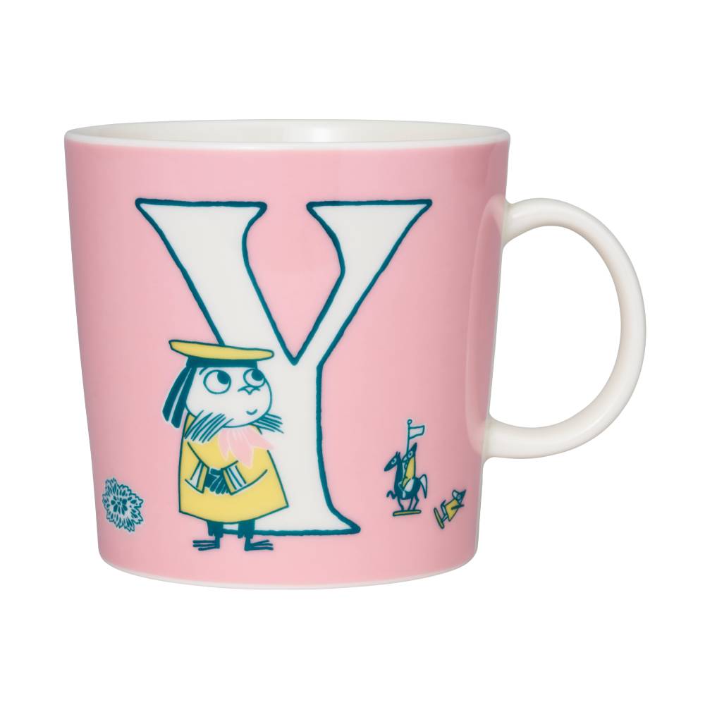 Kubek porcelanowy 400ml Muminki ABC &quot;Y&quot; Moomin Arabia