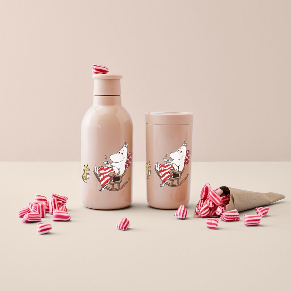 Kubek termiczny To-Go Click Mama Muminka i kotek 200ml Stelton