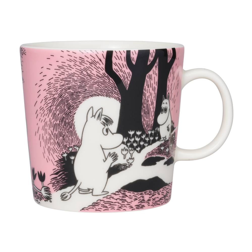Zestaw porcelanowy (kubek, miska, jajko wielkanocne) Muminki Love Moomin Arabia