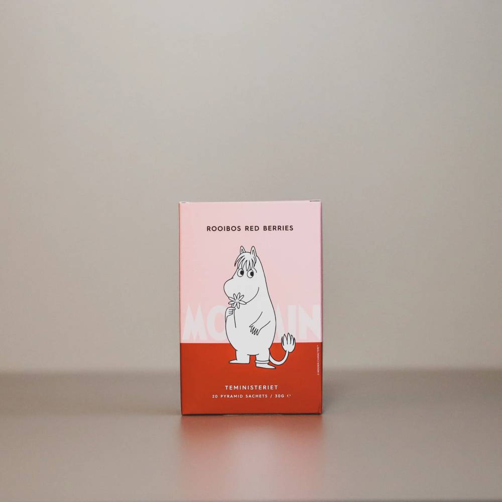 Herbata Moomin Rooibos Red Berries 30g (piramidki) Teministeriet