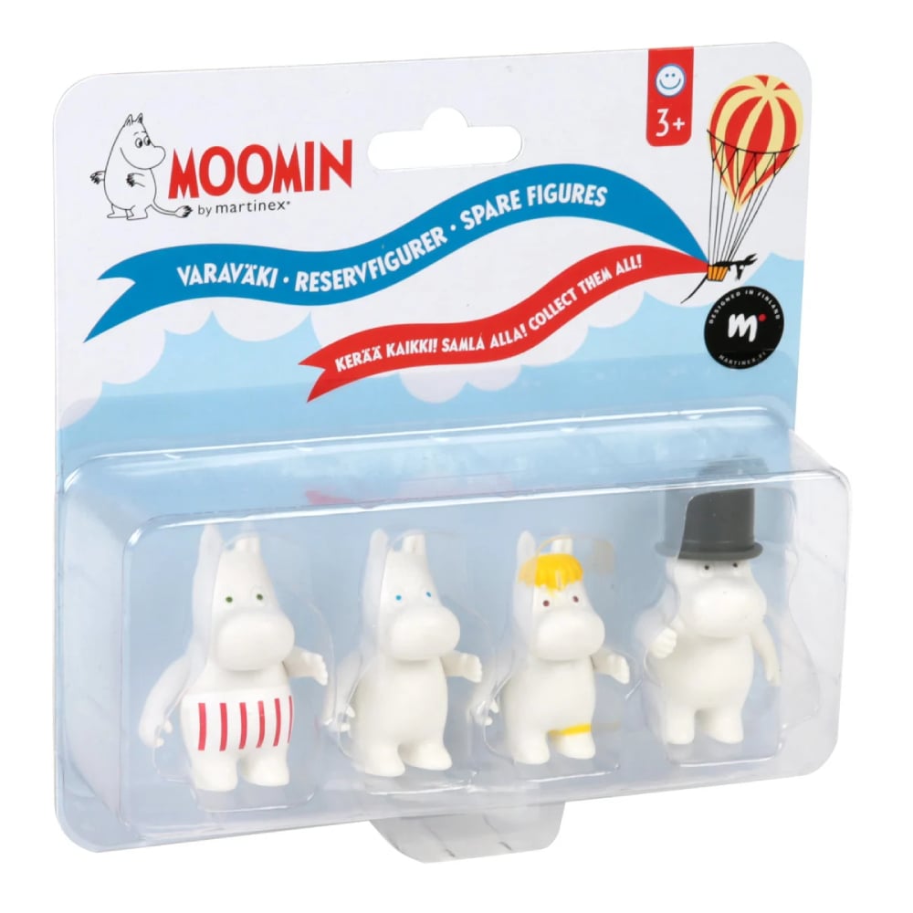Zestaw 4 figurek Muminki- Martinex