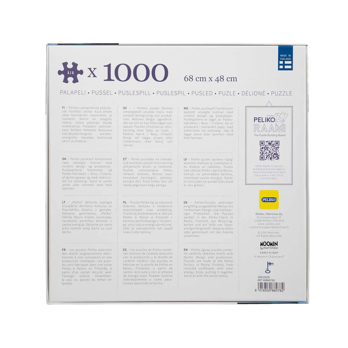 Puzzle 1000 elementów - Lot balonem Martinex