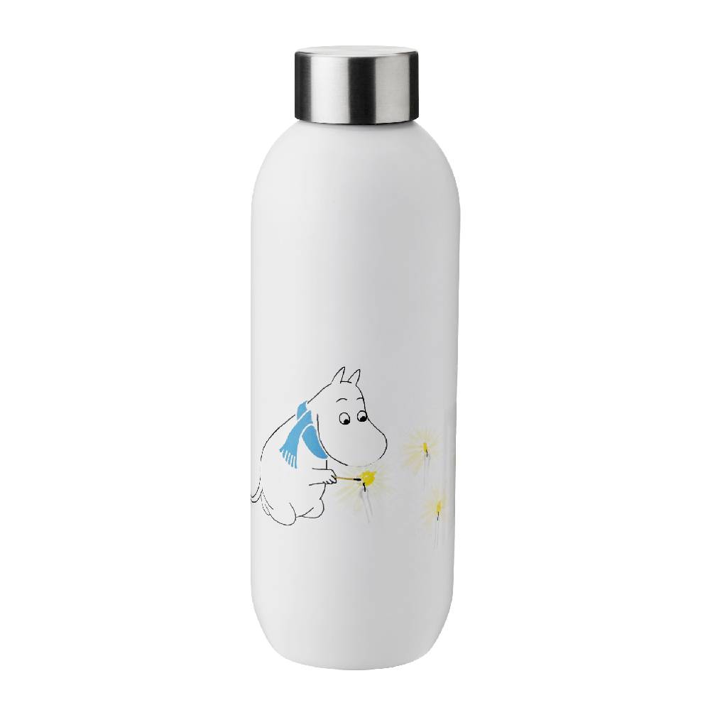 Butelka Keep Cool 0,75l Muminek zimą (biały) - Stelton