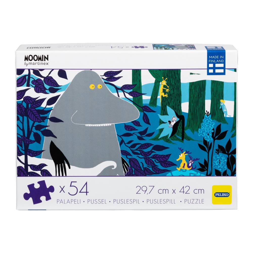 Puzzle Buka w lesie 54el. Martinex