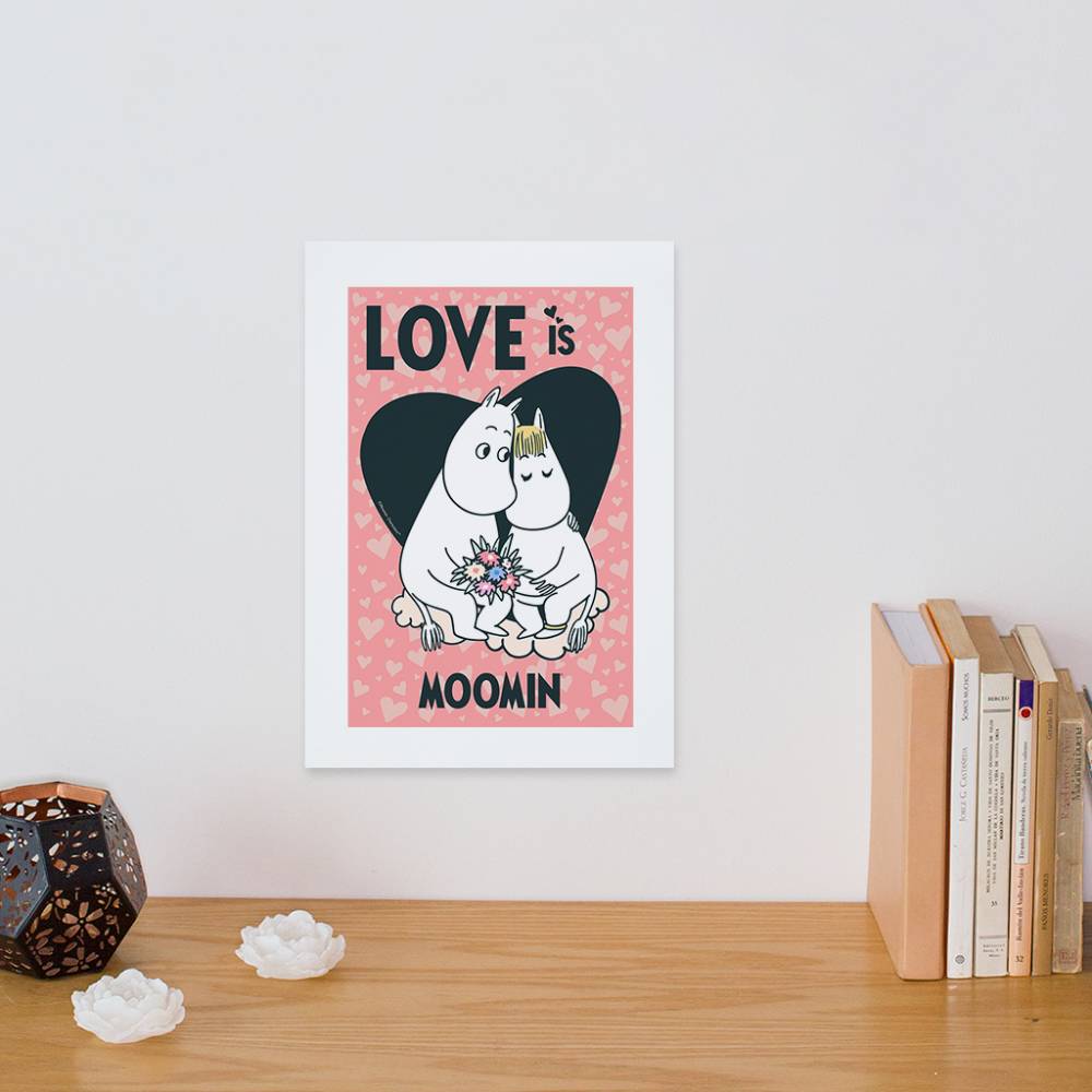 Plakat A4 Przytulone Muminki- The Official Moomin Shop