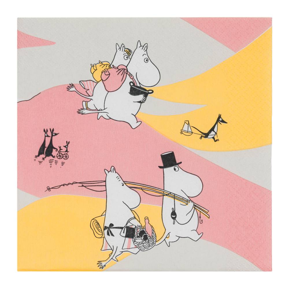 Serwetki 33cm Family Time - Moomin Arabia