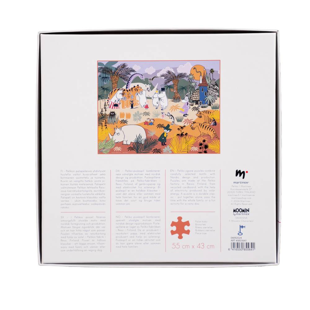 Puzzle Muminki Sawanna 750 el. Martinex
